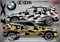 BMW X2 SK-SJV3-BMW-X2 Кaмуфлаж Офроуд Джип Пикап Лодка Camouflage Off-Road стикери, снимка 2