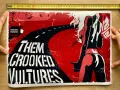 Оригинален плакат на “Them crooked vultures”, снимка 2