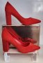 Червени дамски обувки на ток модел: 3191-2 Red, снимка 3