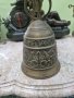 Прекрасна голяма антикварна белгийска бронзова камбана , снимка 7