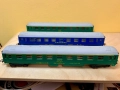 Пътнически вагони HO 1:87 Tempo Yugoslavia влак, снимка 2