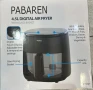 PABAREN 4.5L 1500W Дигитален екран модел от 2025 360 градуса видимост на храната, снимка 2