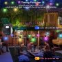 Външни стрингови лампи Voneta, 15 м RGB, водоустойчиви с приложение, снимка 4