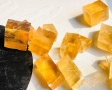 Calcite ЕстественКристал Медено Оранжев Калцит Жълт Калцит Минерал Чакра Рейки ФънШуй Медитация Йога, снимка 7