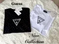 Памучни дамски тениски Guess, снимка 4