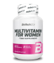 Мултивитамини за жени BIOTECH USA Multivitamin for Women / 60tabs., снимка 1 - Хранителни добавки - 44911810