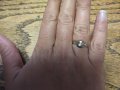 Сребърен пръстен (56), снимка 1 - Пръстени - 38430097