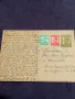 Пощенска картичка Царство България 1937г. с печати и марки за КОЛЕКЦИЯ 23647, снимка 1
