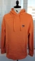 Tommy Hilfiger Tommy Jeans мъжки оранжев памучен суичър с качулка размер L, снимка 1
