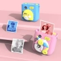 Детска камера с функция за печат Детски фотоапарат с дисплей за моментни снимки Син, снимка 7