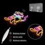 Нова Неонова табела котка LED USB светлина за декорация стена стая дом, снимка 5