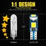 10 бр. малки габаритни крушки за арматурно табло T5 3SMD LED супер ярък 3030 LED вътрешно осветление, снимка 11