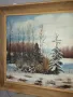 картина със зимен пейзаш, снимка 4