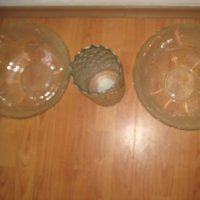 стъклени купи и ваза, снимка 7 - Сервизи - 38231126