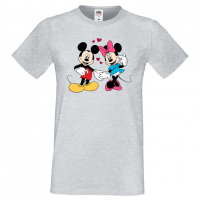 Мъжка тениска Mickey & Minnie 7 Подарък,Изненада,Рожден ден, снимка 4 - Тениски - 36575586