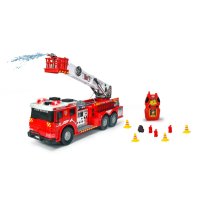 Пожарна кола с водни звуци и светлини, 73x18x27см, снимка 2 - Коли, камиони, мотори, писти - 43229901