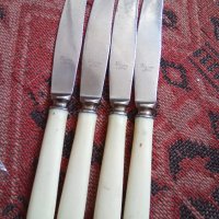 4 Ножчета стари СССР неръждавейка Кухненски ножчета за Масло 31956, снимка 4 - Прибори за хранене, готвене и сервиране - 38037496