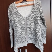 Блуза Зара Zara, снимка 4 - Блузи с дълъг ръкав и пуловери - 32674283