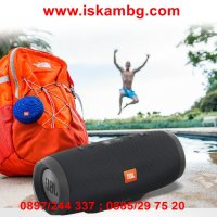 Водоустойчива безжична колонка JBL CHARGE 3 с вграден микрофон, снимка 1 - Bluetooth тонколони - 28527867