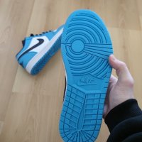 Nike Air Jordan 1 Low UNC Blue Нови Оригинални Обувки Маратонки Размер 42 Номер Кецове Снукърси Сини, снимка 6 - Маратонки - 39339513