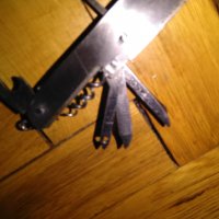 Ножче метално 10 части инокс, снимка 8 - Ножове - 26704602