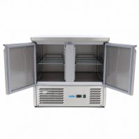 Хладилна маса SA 901- 257 литра -2 врати от ,,Maxima'', снимка 4 - Обзавеждане на кухня - 38482400