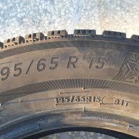 Нова зимна гума MICHELIN Alpin 6 195/65 R15 91T, снимка 8 - Гуми и джанти - 35016230