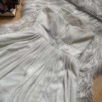Бяла рокля солей Н&М, снимка 2 - Рокли - 39871974