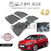 Гумени Стелки SAHLER 4D HYUNDAI I20 2015 - 2020, снимка 1 - Аксесоари и консумативи - 43996118