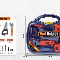 Комплект детски инструменти с винтоверт в куфар, снимка 1 - Други - 42949984