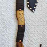 Брадвичка "Viking Tomahawk" - "Protection" (ръчна изработка), снимка 1 - Колекции - 43845361