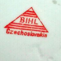 Порцеланов чайник Bihl Чехословакия, снимка 7 - Антикварни и старинни предмети - 33657921