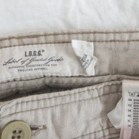 Дамски панталон от лен H&M, снимка 4 - Панталони - 26283726