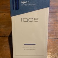 IQOS 3 син комплект, снимка 1 - Електронни цигари - 37808057