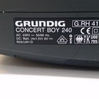 Радио Grundig concert boy 240, снимка 7 - Радиокасетофони, транзистори - 26866913