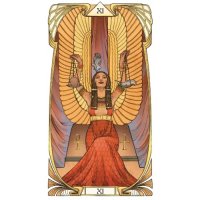 карти таро LOSCARABEO EGYPTIAN ART NOUVEAU  нови , снимка 3 - Карти за игра - 43920788
