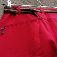 Продавам нов червен качествен топъл софт шел дамски панталон Black Yak , снимка 7 - Панталони - 38319902