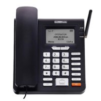 Телефон Maxcom Comfort MM28DHS със SIM, Black, снимка 1 - Стационарни телефони и факсове - 43834170
