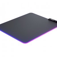 Подложка за мишка Геймърска Cougar Neon 350x300x4мм RGB Подсветка Anti-Slip , снимка 2 - Клавиатури и мишки - 37082278