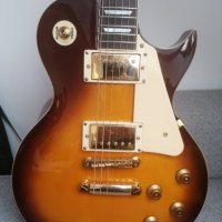 Vintage V100 Les Paul Tabacco Sunburst електрическа китара, снимка 1 - Китари - 43621594