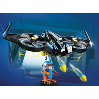 Робот Robotitron с Дрон 70071 от филма Playmobil, снимка 2 - Електрически играчки - 35213074