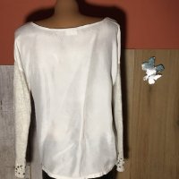 ❄️💎Vila,пуловерче с камъни на ръкавите,л размер💙, снимка 2 - Блузи с дълъг ръкав и пуловери - 27890094