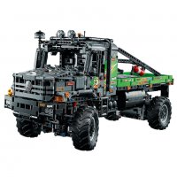 LEGO Technic Камион 4x4 Mercedes-Benz Zetros 42129, снимка 5 - Конструктори - 35250784