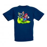 Детска тениска Супер Марио Paper Mario Run, снимка 5 - Детски тениски и потници - 33089265