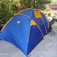 Шестместна палатка немска, снимка 2 - Палатки - 37107453