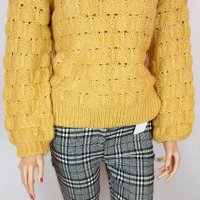 👉Мек и нежен дамски пуловер , снимка 1 - Блузи с дълъг ръкав и пуловери - 30615949