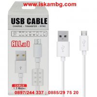 Екстра качество 1.5 метра USB към Micro USB кабел 2.1А, снимка 1 - Друга електроника - 26970219