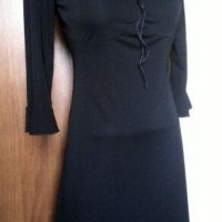 Черна официална рокля ПРОМОЦИЯ 🍀👗 XS, S, S/M🍀👗 арт.261, снимка 2 - Рокли - 27244344
