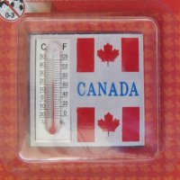 Магнит-термометър от Канада, снимка 5 - Колекции - 43329157