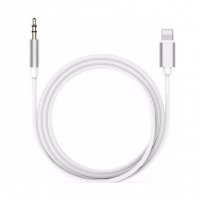 Аудио кабел преходник Lightning към AUX 3.5мм за iPhone, iPad, снимка 1 - USB кабели - 32930499